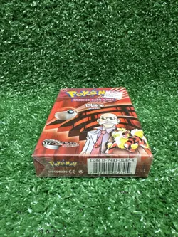 G2U Factory Sealed 1999 Pokemon Gym Challenge Blaine Theme Deck Vintage WOTC FAC - Image 2