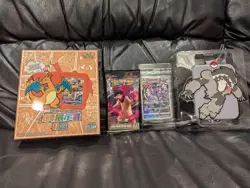 Pokemon Chinese Expansion TCG Charizard Blind Box Lanyard Confirmed Obstagoon - Image 1