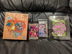 Pokemon Chinese Expansion TCG Charizard Blind Box Lanyard Confirmed Spiritomb - Image 1