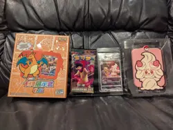 Pokemon Chinese Expansion TCG Charizard Blind Box Lanyard Confirmed Alcremie - Image 1