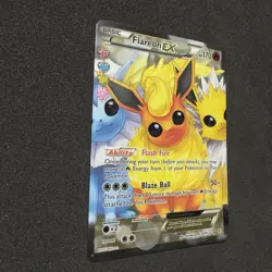 2016 Pokemon FLAREON EX RC28 /RC32 Radiant Collection Holo XY Generations Set LP - Image 3