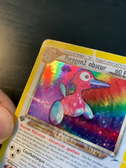 Carte Pokemon : Porygon2 Obscur 8/105 Edition 1 Neo Destiny Wizards Francaise - Image 2
