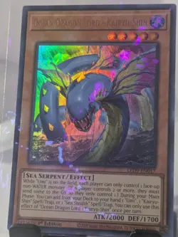 Yugioh Ocean Dragon Lord - Kairyu-Shin (Ultra Rare) (1st Edition) - LED9-EN017 P - Image 1