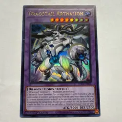 Dracotail Arthalion JUSH-EN006 Ultra Rare 1st Ed NM Yugioh - Image 1