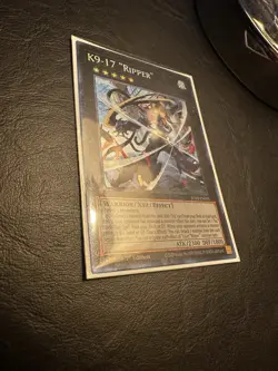 Yugioh K9-17 “Ripper” JUSH-EN035 Collector's Rare 1st Edition NM - Image 3