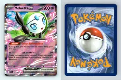 Meloetta EX #044/086 SV Black Bolt Double Rare Holo Pokemon 2025 TCG Card - Image 1