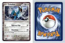 Cobalion #066/086 Scarlet & Violet Black Bolt Rare Holo Pokemon 2025 TCG Card - Image 1
