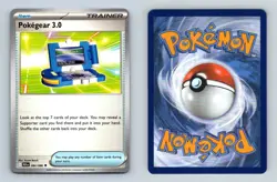 Pokegear 3.0 #084/086 Scarlet & Violet Black Bolt Uncommon Pokemon 2025 TCG Card - Image 1