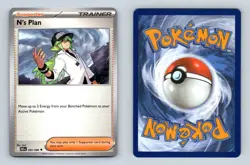 N's Plan #83/086 Scarlet & Violet Black Bolt Uncommon Pokemon 2025 TCG Card - Image 1