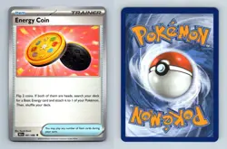 Energy Coin #081/086 Scarlet & Violet Black Bolt Uncommon Pokemon 2025 TCG Card - Image 1