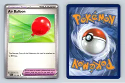 Air Balloon #079/086 Scarlet & Violet Black Bolt Uncommon Pokemon 2025 TCG Card - Image 1