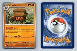 Crustle #052/086 Scarlet & Violet Black Bolt Uncommon Pokemon 2025 TCG Card - Image 1