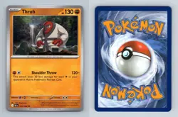Throh #050/086 Scarlet & Violet Black Bolt Uncommon Pokemon 2025 TCG Card - Image 1
