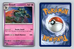 Golurk #043/086 Scarlet & Violet Black Bolt Uncommon Pokemon 2025 TCG Card - Image 1
