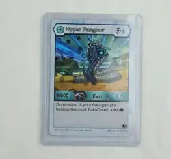 BAKUGAN Battle Brawlers Planet "HYPER FANGZOR" FOIL EVO Card 250 B600 - Image 1