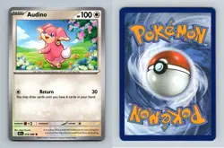 Audino #074/086 Scarlet & Violet Black Bolt Common Pokemon 2025 TCG Card - Image 1