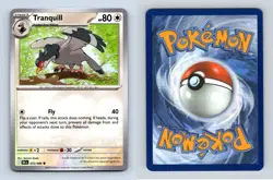 Tranquill #072/086 Scarlet & Violet Black Bolt Common Pokemon 2025 TCG Card - Image 1