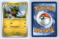 Fraxure #069/086 Scarlet & Violet Black Bolt Common Pokemon 2025 TCG Card - Image 1