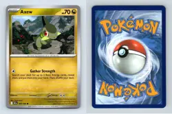 Axew #068/086 Scarlet & Violet Black Bolt Common Pokemon 2025 TCG Card - Image 1