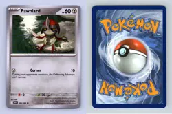 Pawniard #064/086 Scarlet & Violet Black Bolt Common Pokemon 2025 TCG Card - Image 1