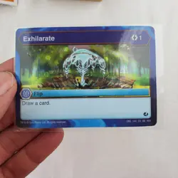 Bakugan Exhilarate Card Flip Bakugan Brawlers ENG 144 CO BB HEX - Image 3