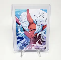 VCard Awakened Worlds First Edition - Yoclesh - Box Topper Art Card - Image 1