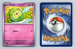 Solosis #037/086 Scarlet & Violet Black Bolt Common Pokemon 2025 TCG Card - Image 1