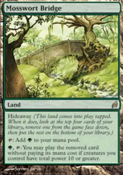 Mosswort Bridge - Medium Play MTG Lorwyn - Image 1