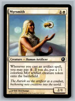 Magic The Gathering Scars of Mirrodin Myrsmith #16/249 MTG TCG CCG - Image 1
