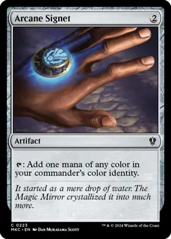 MTG Arcane Signet [Murders at Karlov Manor Commander] Near Mint - Image 1