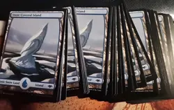 249 Snow-Covered Lands Mixed Lot MTG Magic Modern Horizons (MH1) English - Image 4