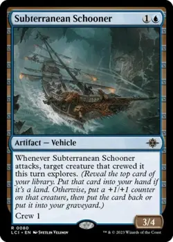 Subterranean Schooner - Near Mint MTG The Lost Caverns of Ixalan - Image 1
