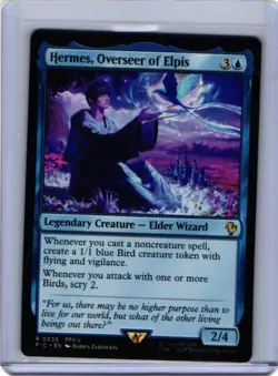 x1 Hermes, Overseer of Elpis R MTG Commander: Final Fantasy M/NM, English - Image 1