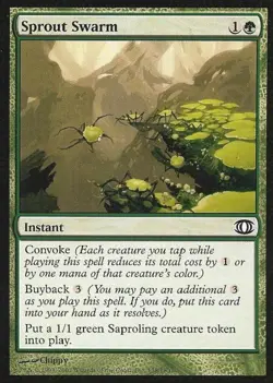 Sprout Swarm - Light Play MTG Futuresight - Image 1