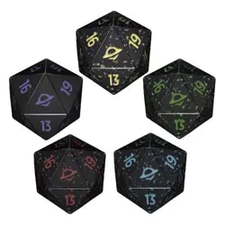 MTG 20-SIDED LIFE COUNTER DICE COMPLETE SET of 5 Edge of Eternities EOE - Image 1
