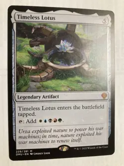 1x MTG Timeless Lotus Dominaria United (DMU) NM Magic the Gathering - Image 1