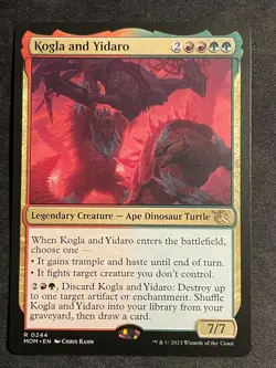 MTG Kogla and Yidaro, NM-Mint, (MOM #0244) Regular - Image 1