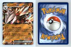 Excadrill EX #086/086 SV Black Bolt Double Rare Holo Pokemon 2025 TCG Card - Image 1