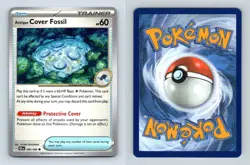 Antique Cover Fossil #086 Scarlet & Violet Black Bolt Common Pokemon 2025 TCG - Image 1