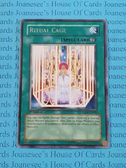 ABPF-EN060 Ritual Cage Rare Yu-Gi-Oh Card 1st Edition New - Image 1