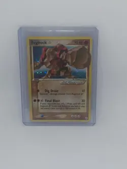 Pokemon TCG Regirock Gold Star Card 91/92 Holo, Legend Maker 2006 Mint - Image 3