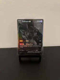 English Zekrom EX 172/086 - Pokemon Black Bolt TCG Fresh Card Pack to Sleeve - Image 3