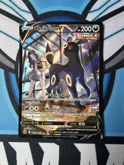 Umbreon v TG22/TG30 Brilliant Stars Trainer Gallery Pokemon Card - Image 1