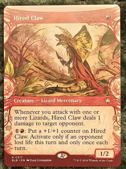 ✨Hired Claw✨ MTG | Bloomburrow | Showcase | NM/M | R 0317 - Image 1