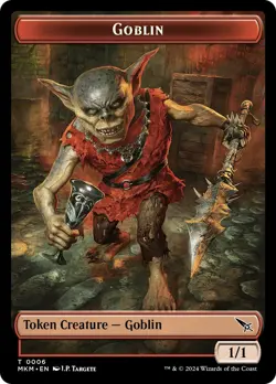 🧙Detective/Goblin Token Foil MKM Murder at Karlov Manor MTG - Image 2