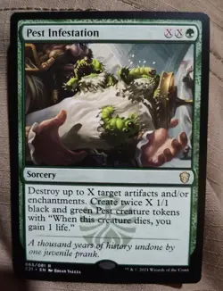 MTG Pest Infestation - Commander 2021 #065 - Image 1