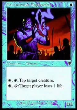 Stormscape Apprentice -Foil Medium Play MTG Invasion - Image 1
