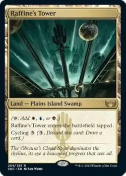 Raffine's Tower ( Near Mint) (SNC) | MTG - Image 1