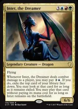 Intet, the Dreamer - Light Play MTG Commander 2017 - Image 1