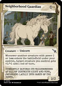 🧙Neighborhood Guardian U 0339 Foil MKM Murder at Karlov Manor Mtg - Image 1